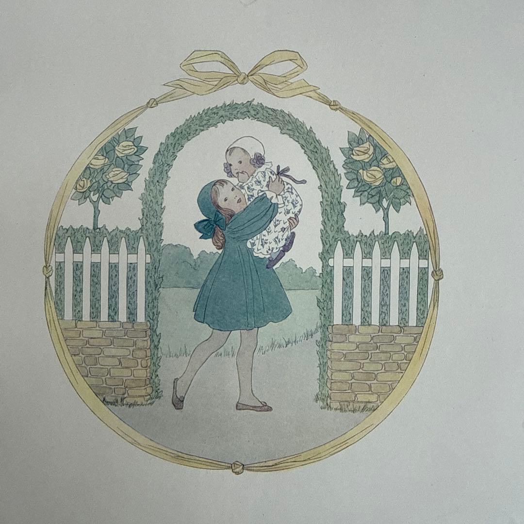 1912年アンティーク美しい絵本フランス語　洋書ジャンクジャーナル古書ルメール