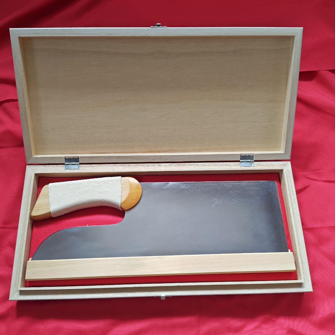 「キリンさん専用」会津豊蔵　蕎麦切り包丁36cm　青紙鋼