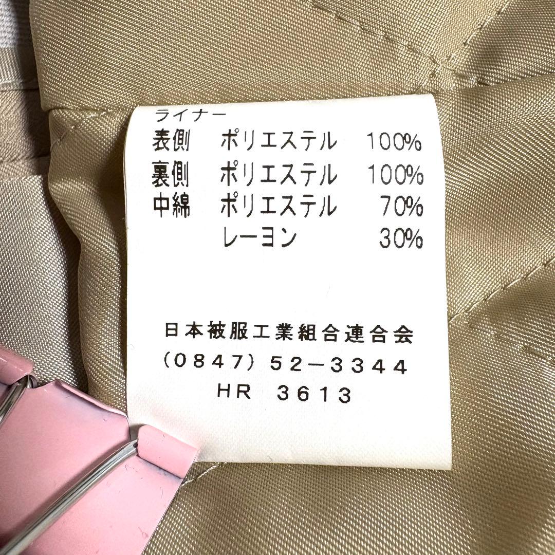 【極美品】n-line by nozomi トレンチコート ベージュ 19号