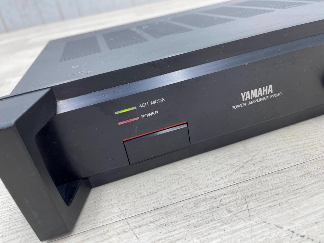 ヤマハ パワーアンプ P2040 4チャンネル 動作確認済 業務用 音響機器