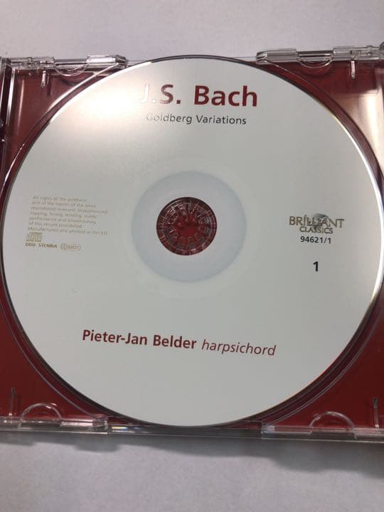 J.S.バッハ:ゴールドベルク変奏曲 色々な楽器の演奏による CD, インポート