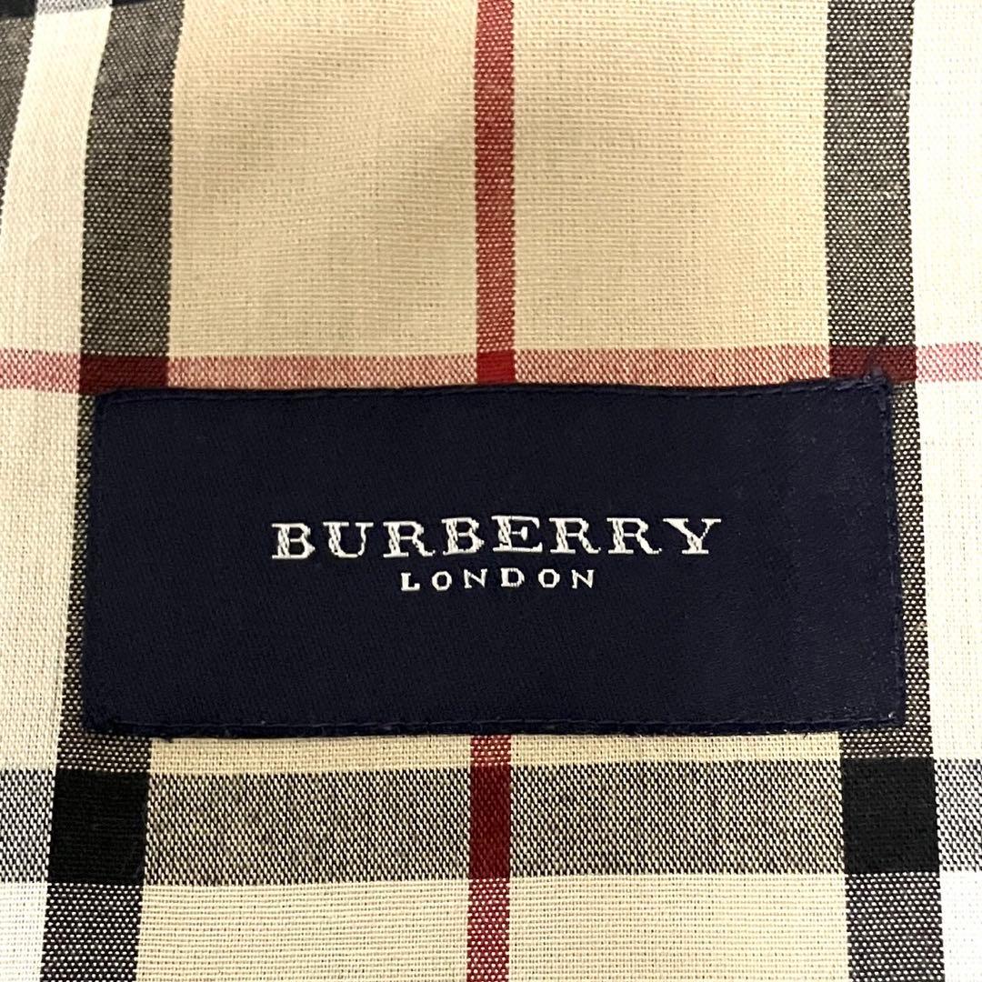 希少色　BURBERRY LONDON ステンカラーコート ショート　水色　L