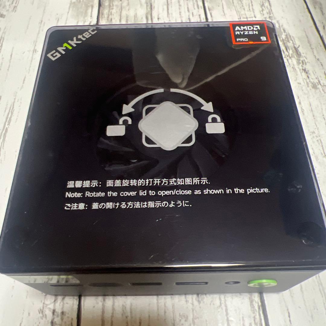 GMKtek M7 PRO ミニPC Ryzen9 6950H SSD256