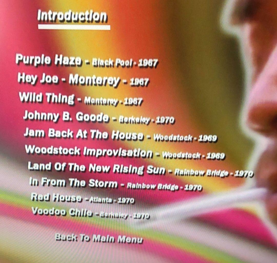 60年代、80年代の洋楽オールディーズとジミヘンのDVDたち