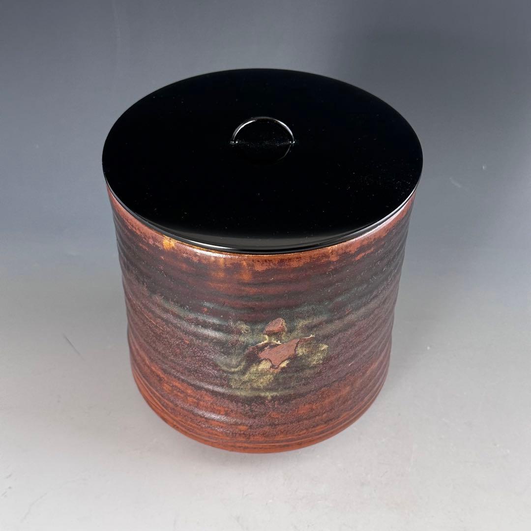 茶道具　瀬戸　椿手　一重口　水指　勅旨窯　隆和　共箱　稽古　茶会　棚　陶芸