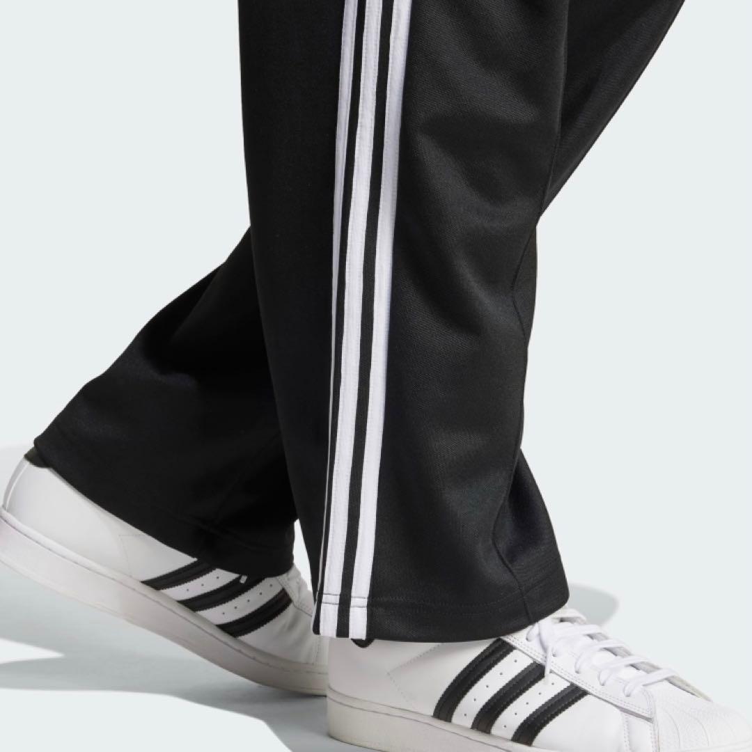 adidas バギーフィット ファイヤーバード トラックパンツ ブラック M