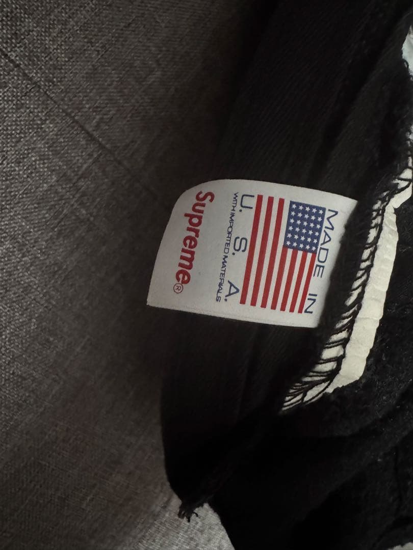 Supreme Polartec ブラック　キャップ