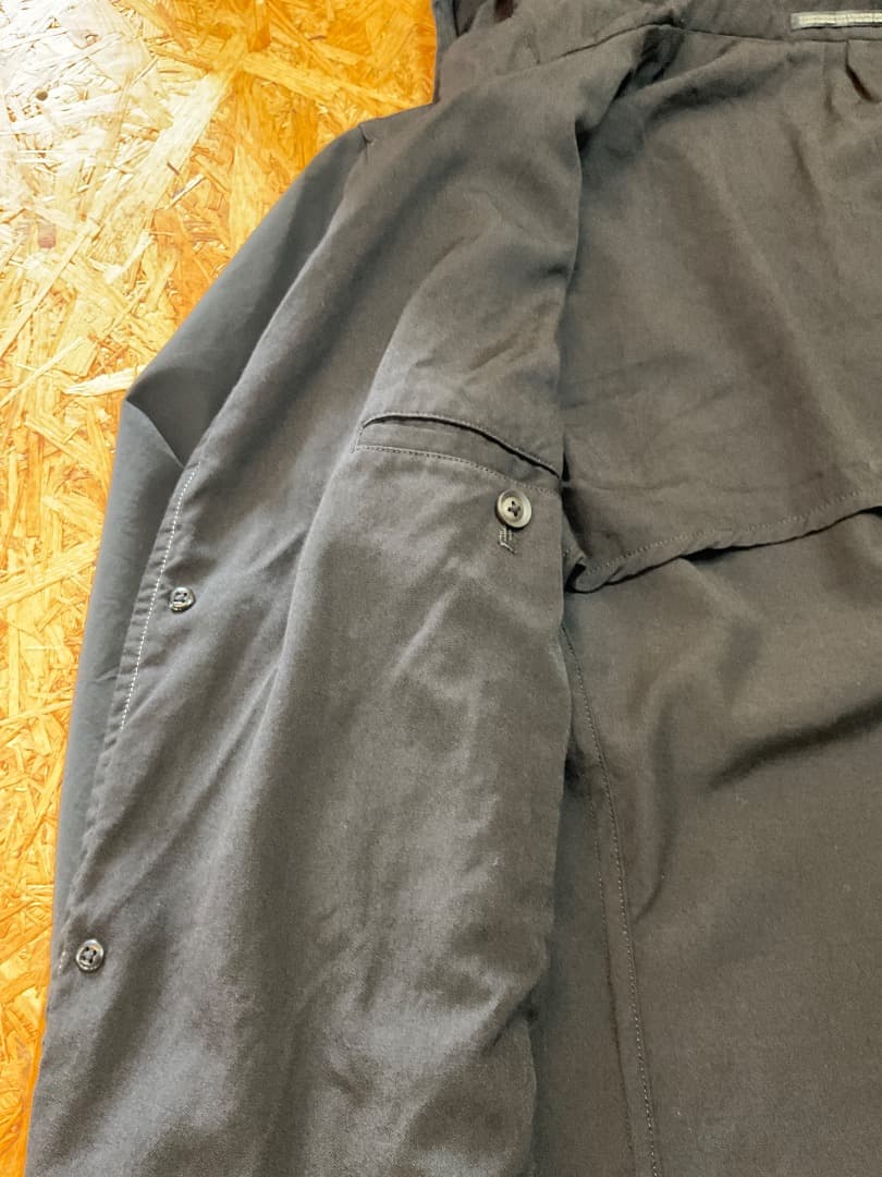 ヨウジヤマモト POUR HOMME 19AW 製品染 フード付 ジャケット 2