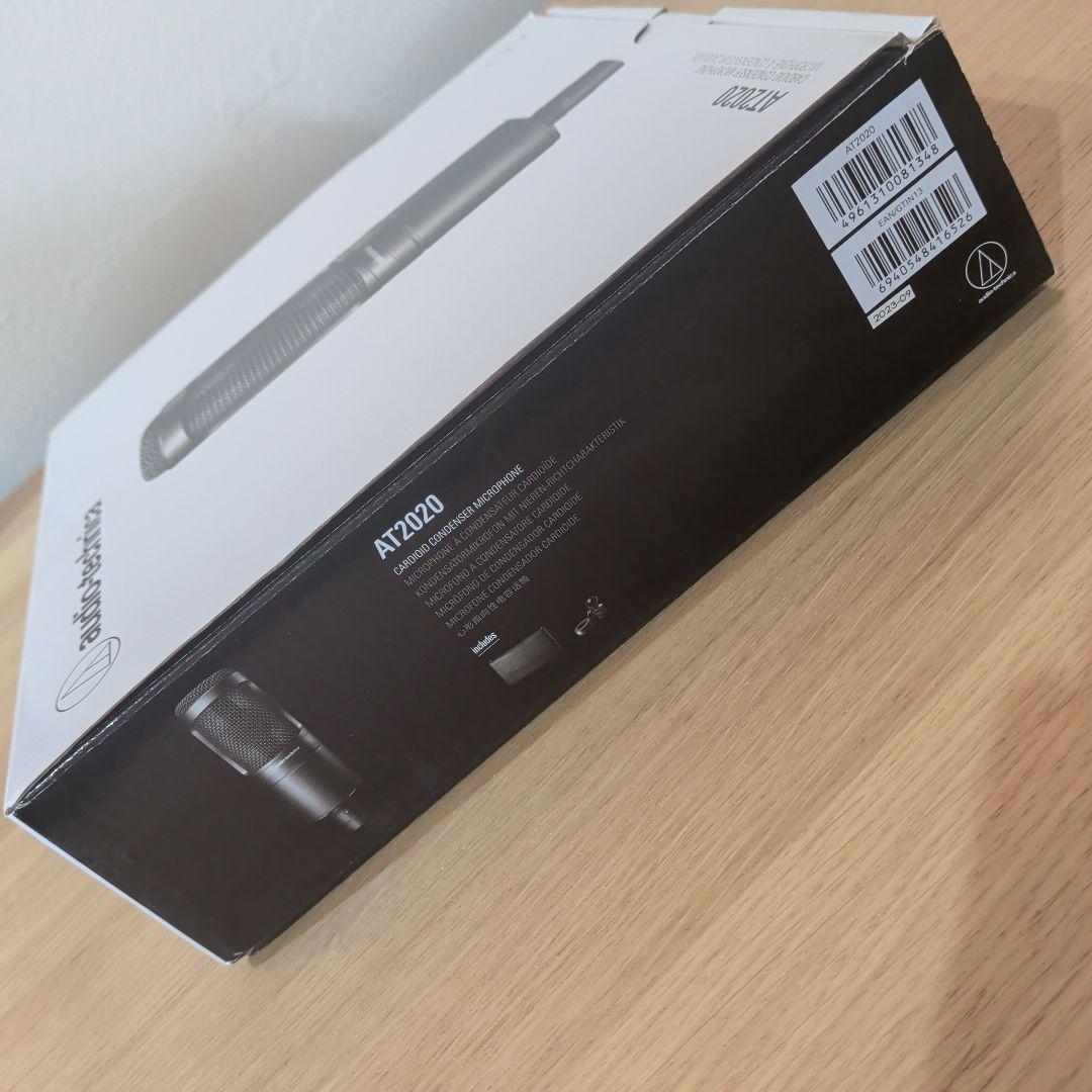 【美品】audio-technica AT2020 コンデンサーマイク