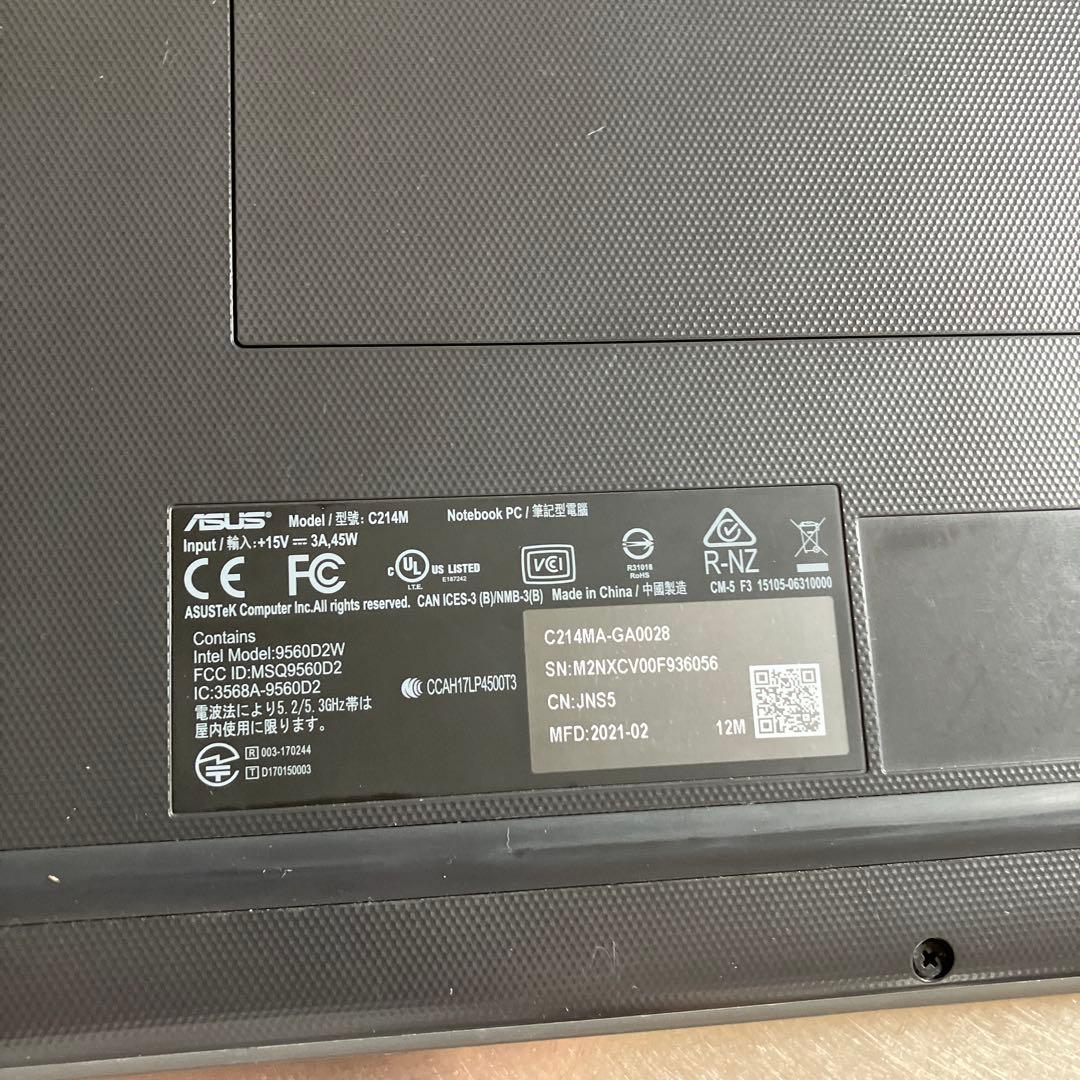 ASUS Chromebook C214MA-GA009 本体