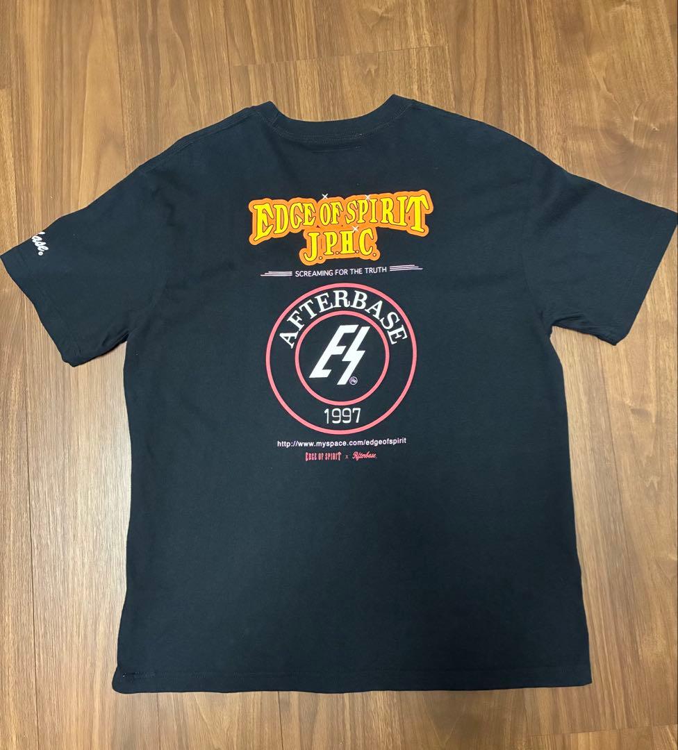 美品　AFTERBASE × EDGE OF SPIRIT Tシャツ　Lサイズ