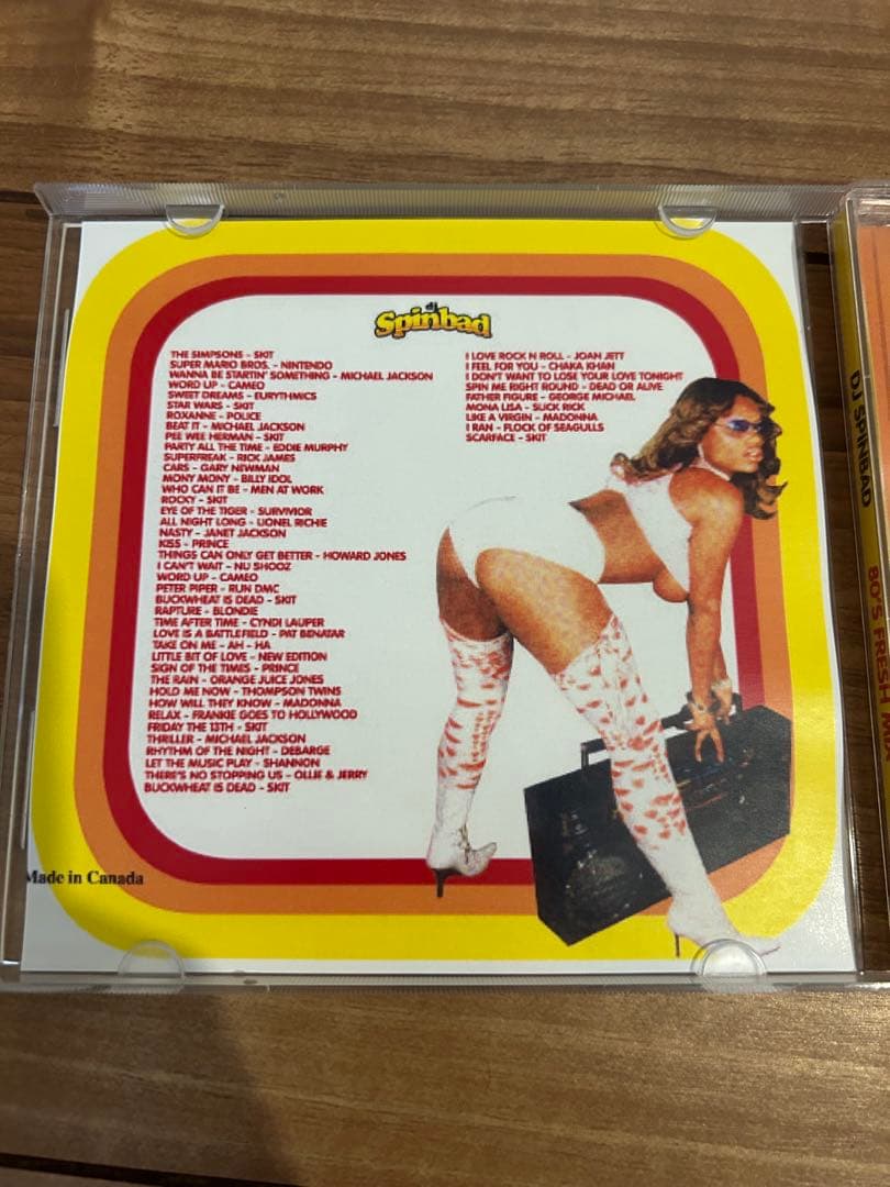 洋楽 DJ spinbad/ 80'S FRESH MIX