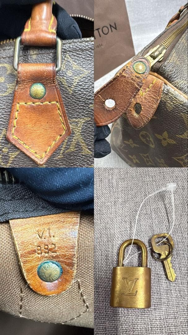 LOUISVUITTON ルイヴィトン モノグラム スピーディ30 M41526