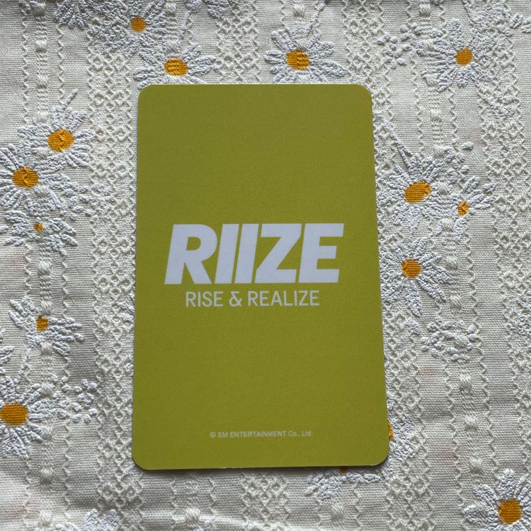 RIIZE 来日記念 ショウタロウ トレカ ライズ ラキドロ