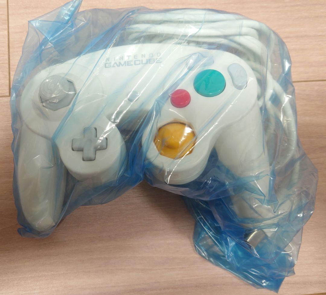【未使用/新品】ゲームキューブコントローラー ホワイト 純正品