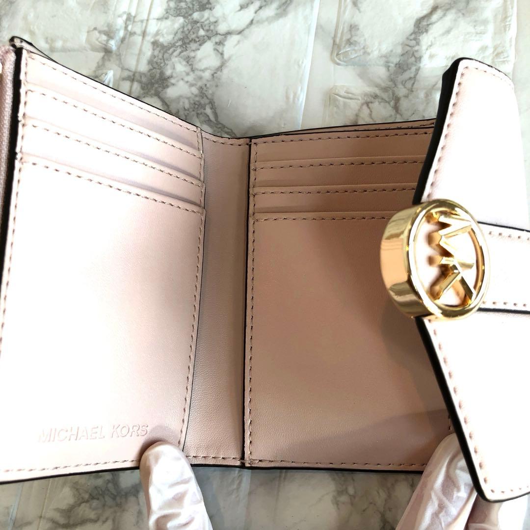【専用】新品 マイケルコース MICHAEL KORS カメルン ホワイトピンク