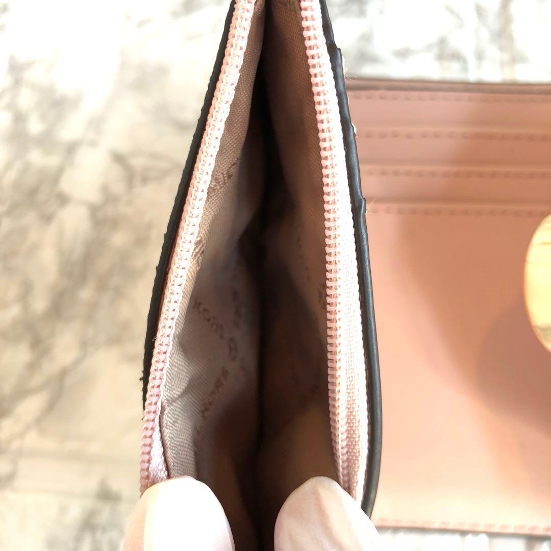 【専用】新品 マイケルコース MICHAEL KORS カメルン ホワイトピンク
