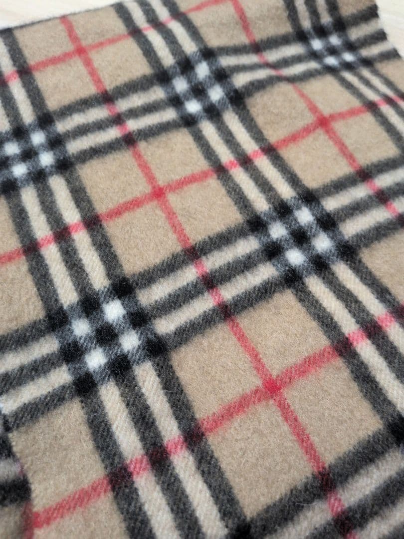 Burberrys チェック柄カシミヤマフラー