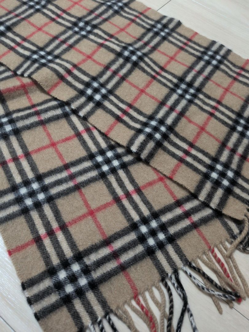 Burberrys チェック柄カシミヤマフラー