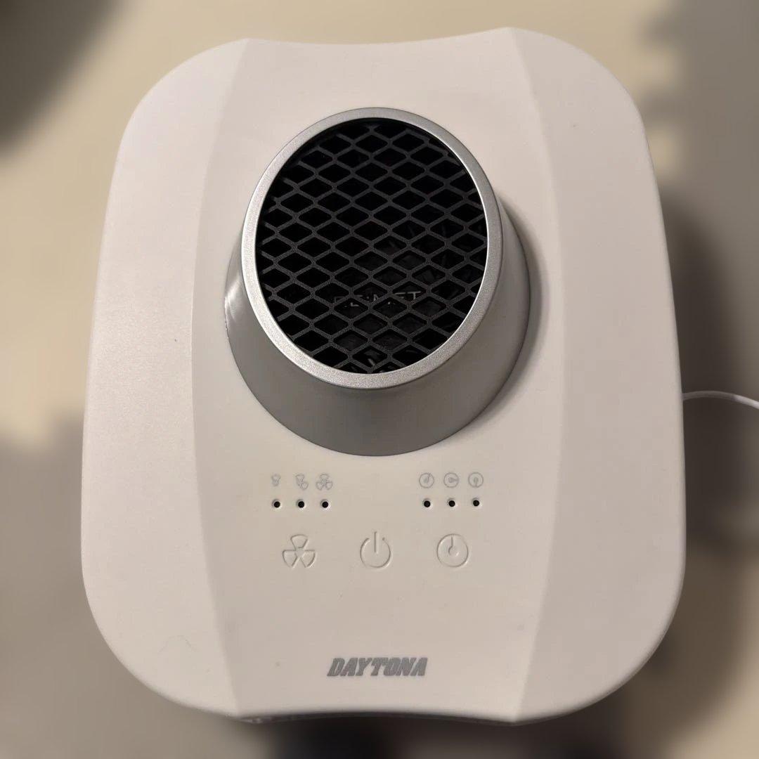 ヘルメット消臭機　DAYTONA ホワイトファン