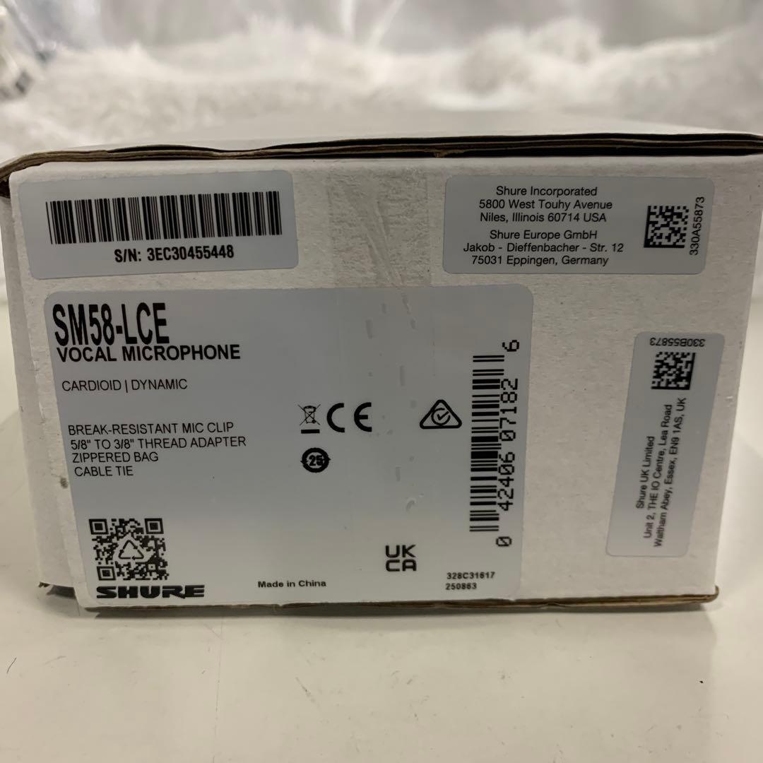 Q3061 SHURE SM58 ダイナミックマイク