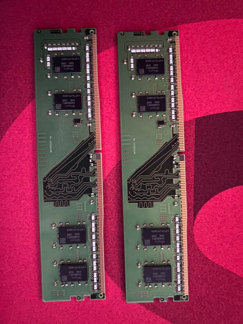 SK hynix 8GB DDR4 メモリ 2枚セット