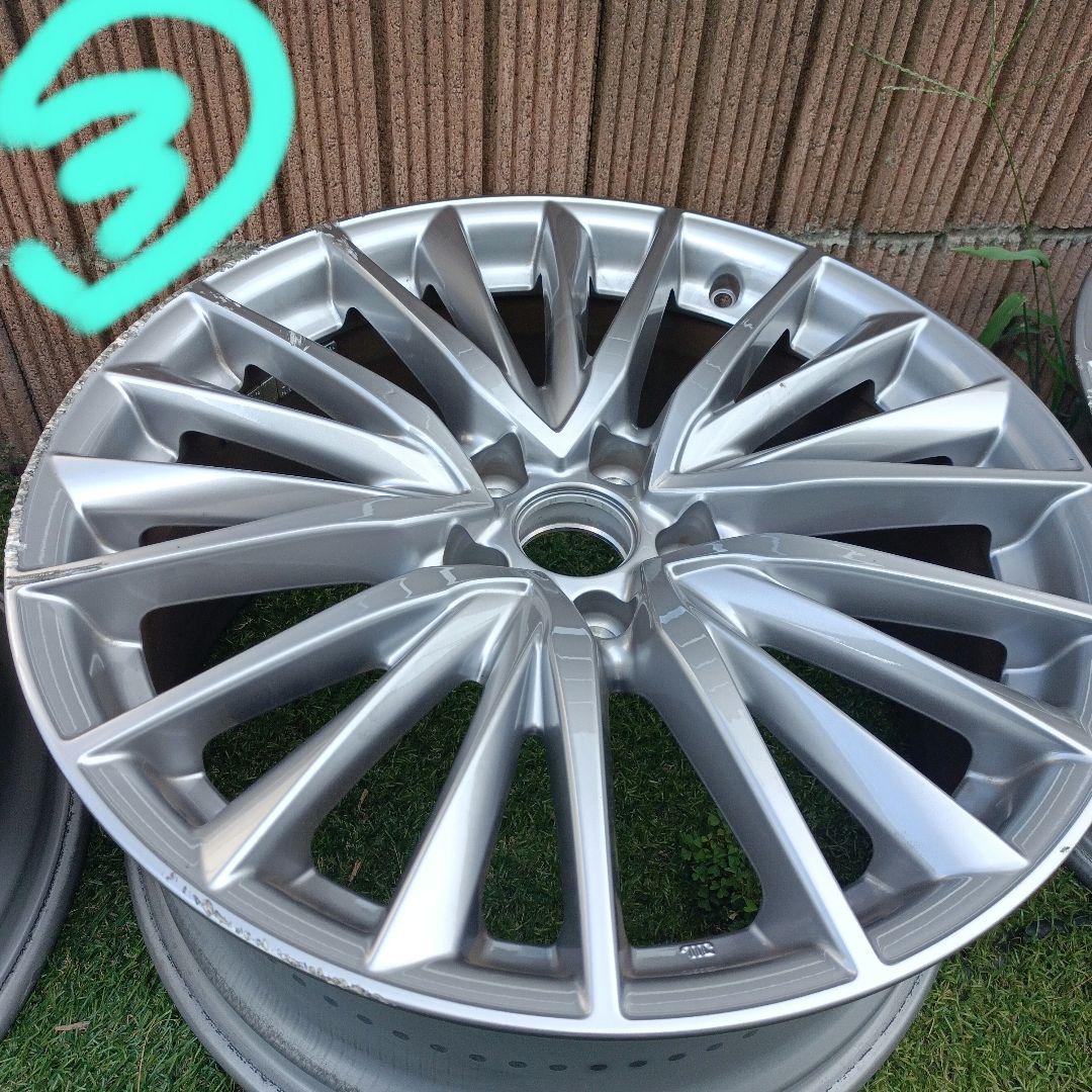 レクサス　is 後期　純正ホイール　4本　19インチ　LEXUS