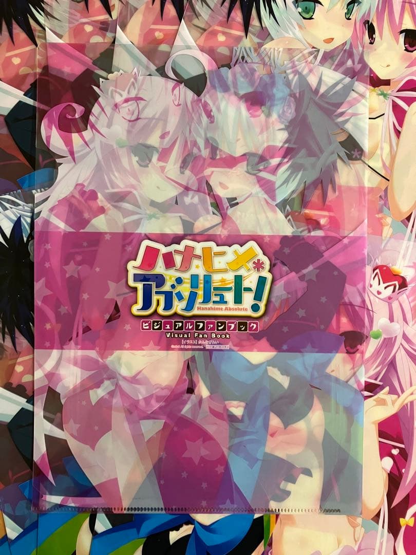 ハナヒメアブソリュート A4クリアファイル 10枚セット ビジュアルファンブック