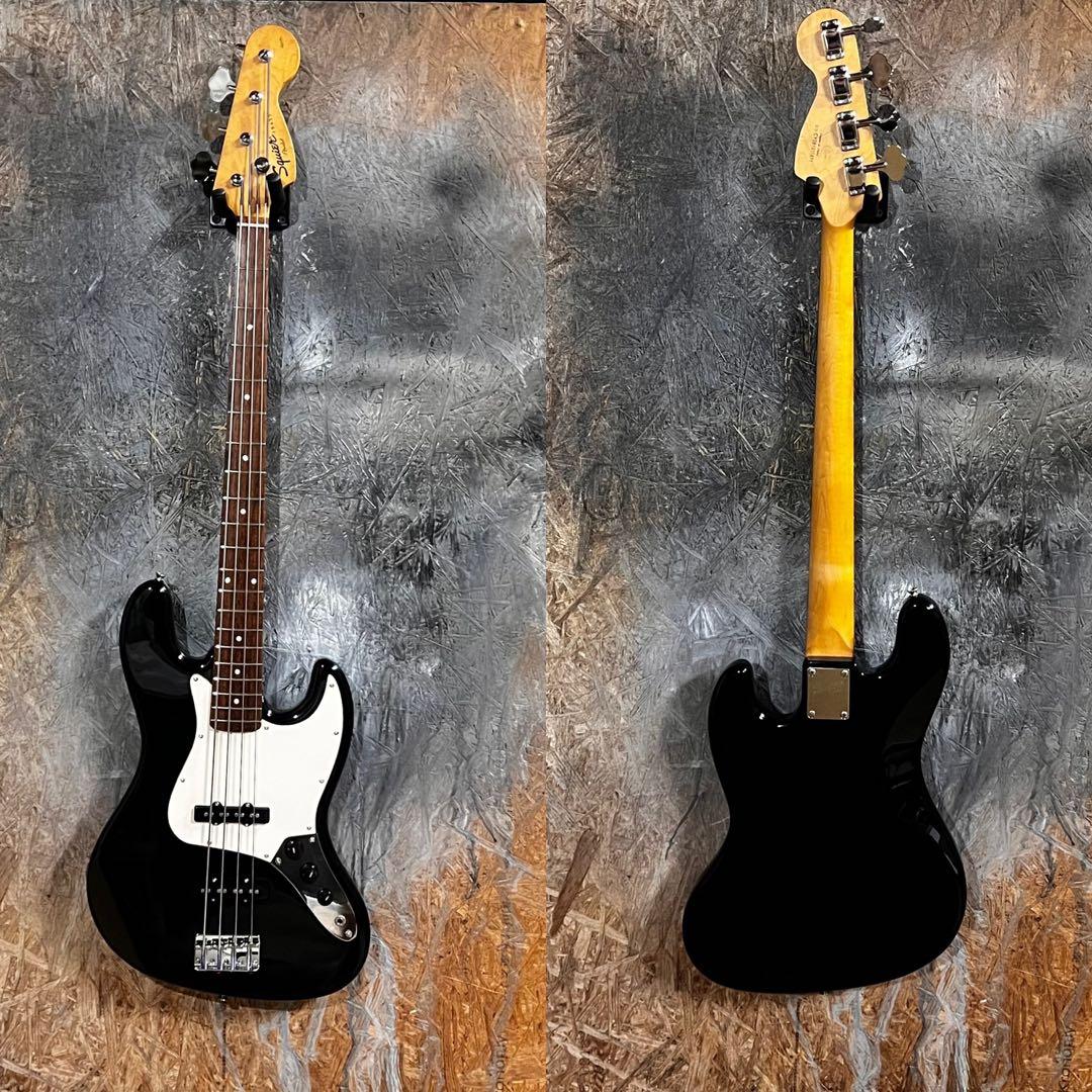 Squier by Fender ジャズベース ブラック 管AU