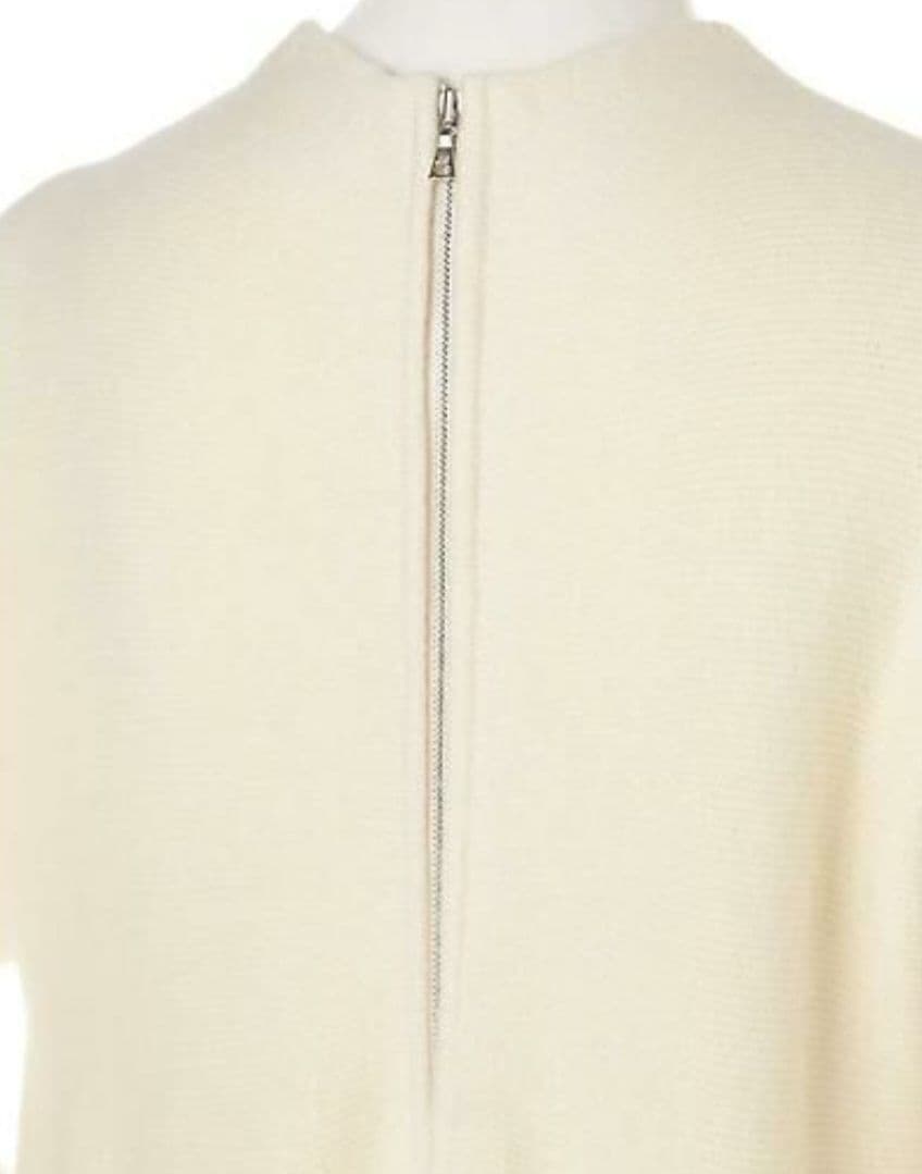 【美品】ADORE ニットワンピース 白 38サイズ