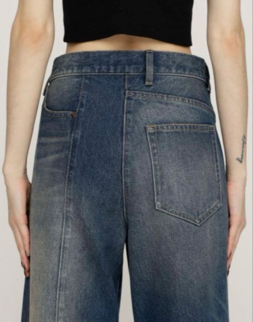 パンツ SLY BACK TO FRONT DENIM