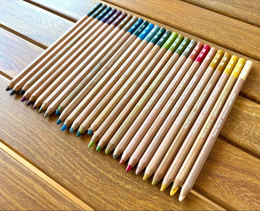 Caran d'Ache パステルペンシル26本セット