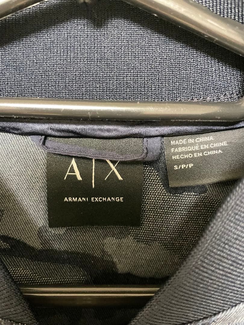 Armani Exchange MA-1ジャケット S/P 迷彩　アルマーニ
