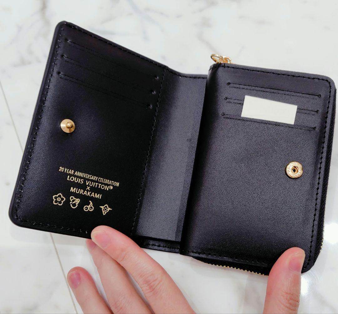 二つ折り財布ピンクグラデーション☆ノベルティ(非売品)LOUISVUITTON