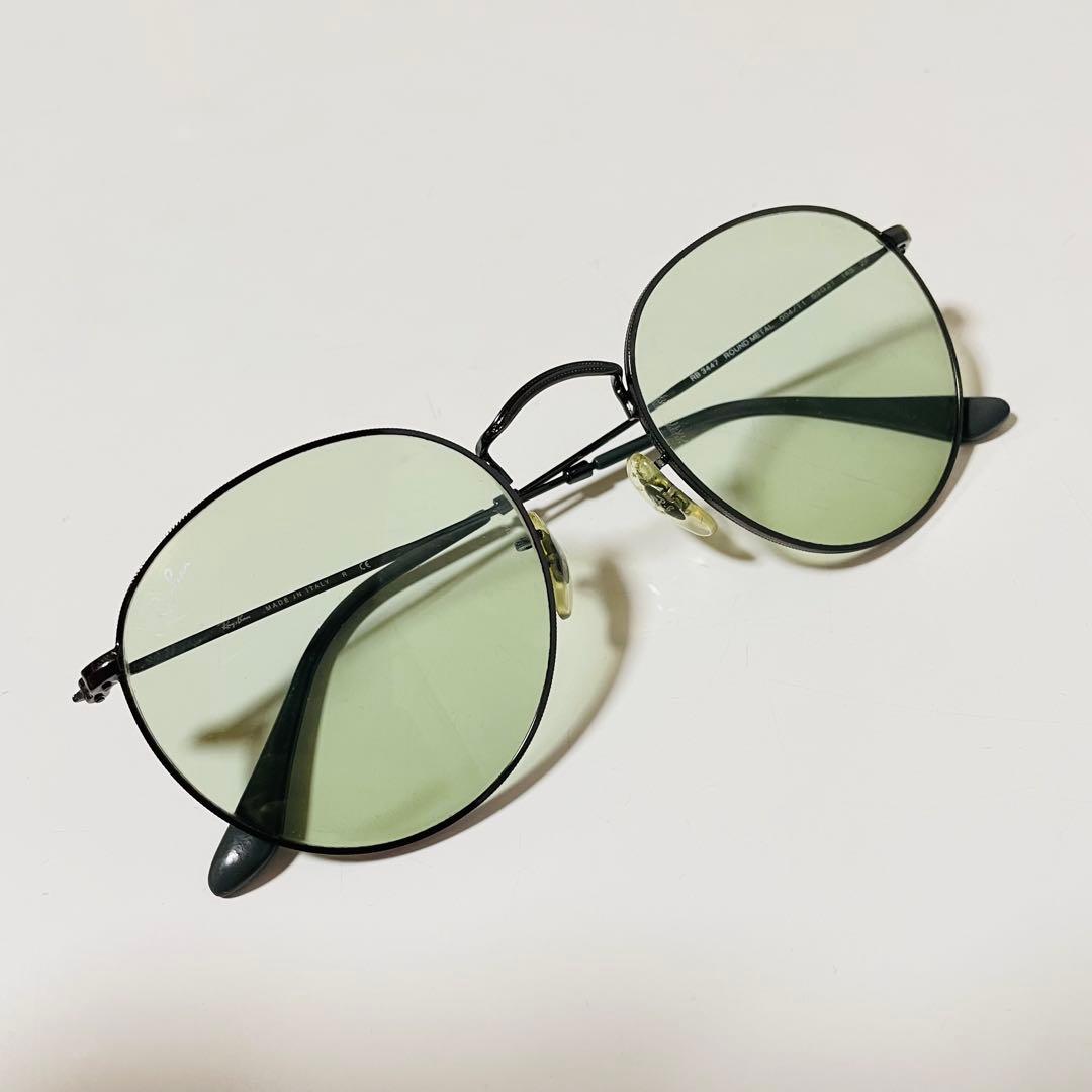 Ray Ban レイバン サングラス RB3447 ラウンドメタル ケース付き