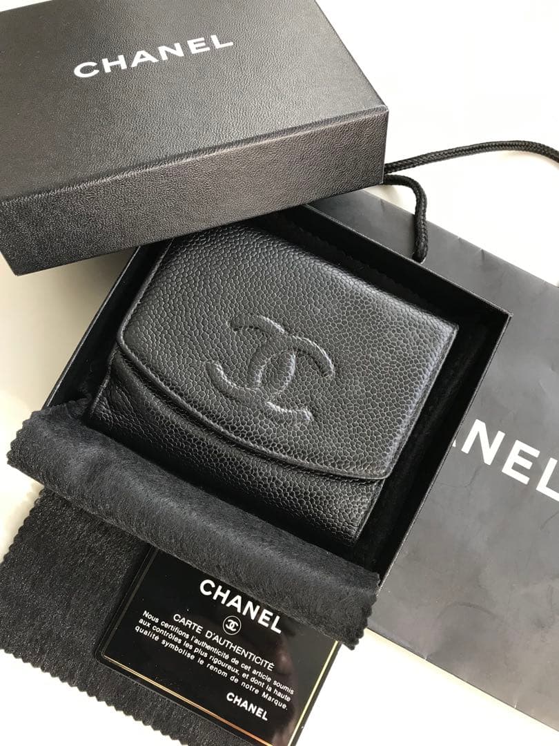 CHANEL シャネル 財布 Gカード付き