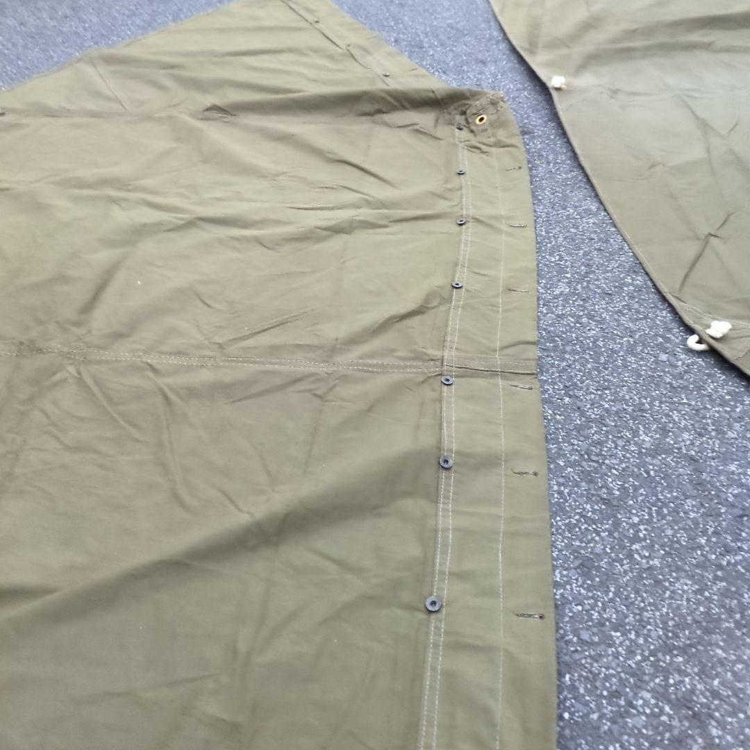 ギリシャ軍幕　 テントシート2枚