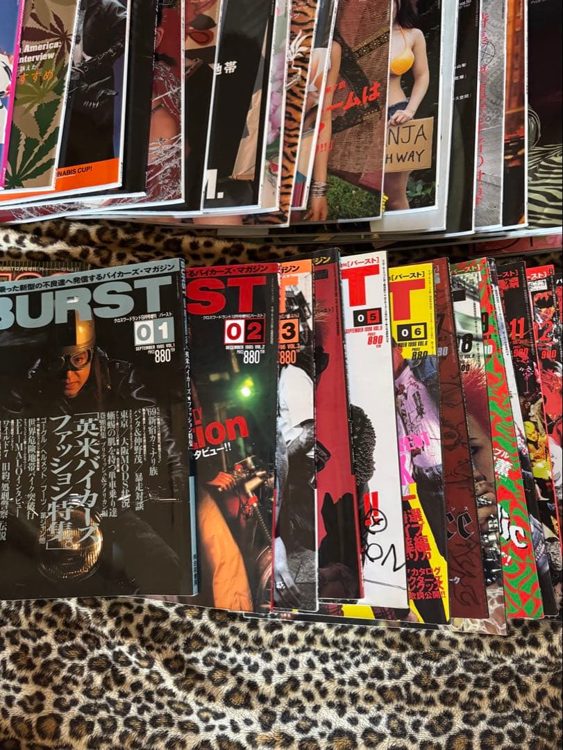 BURSTバースト雑誌全号 コンプリートセット+α tattoo 欠けなし