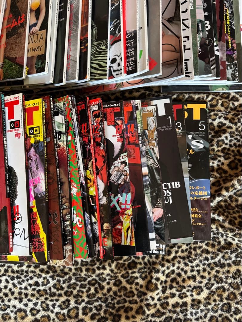 BURSTバースト雑誌全号 コンプリートセット+α tattoo 欠けなし