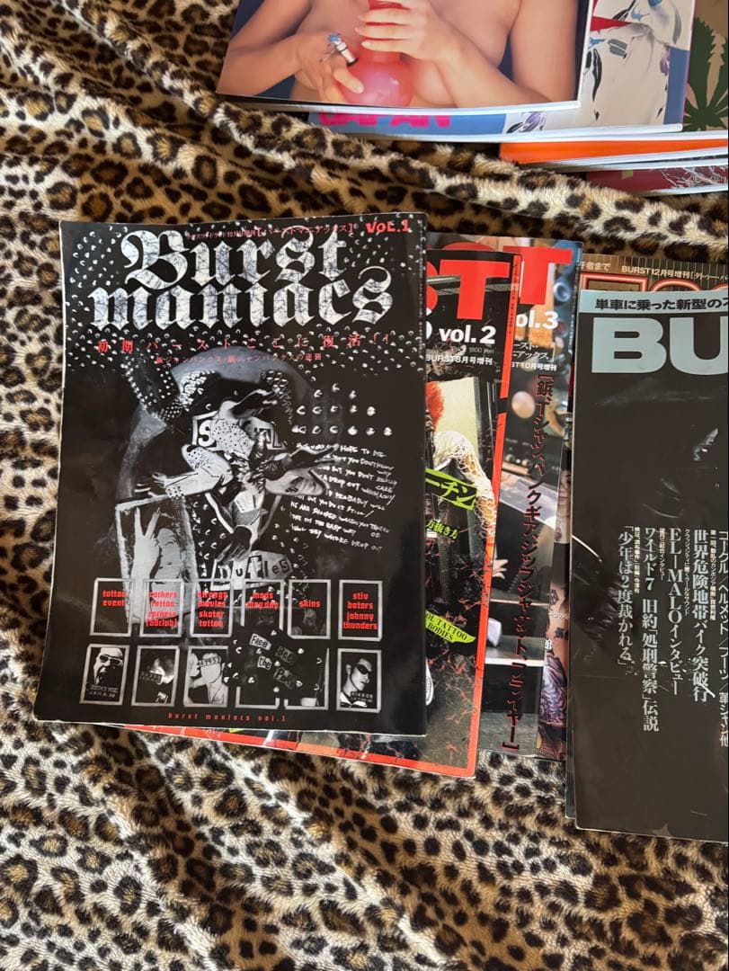 BURSTバースト雑誌全号 コンプリートセット+α tattoo 欠けなし