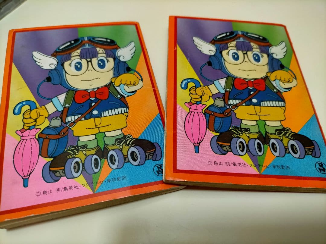 【超絶希少品】鳥山明　Dr.スランプ アラレちゃん ステッカーブック 2冊