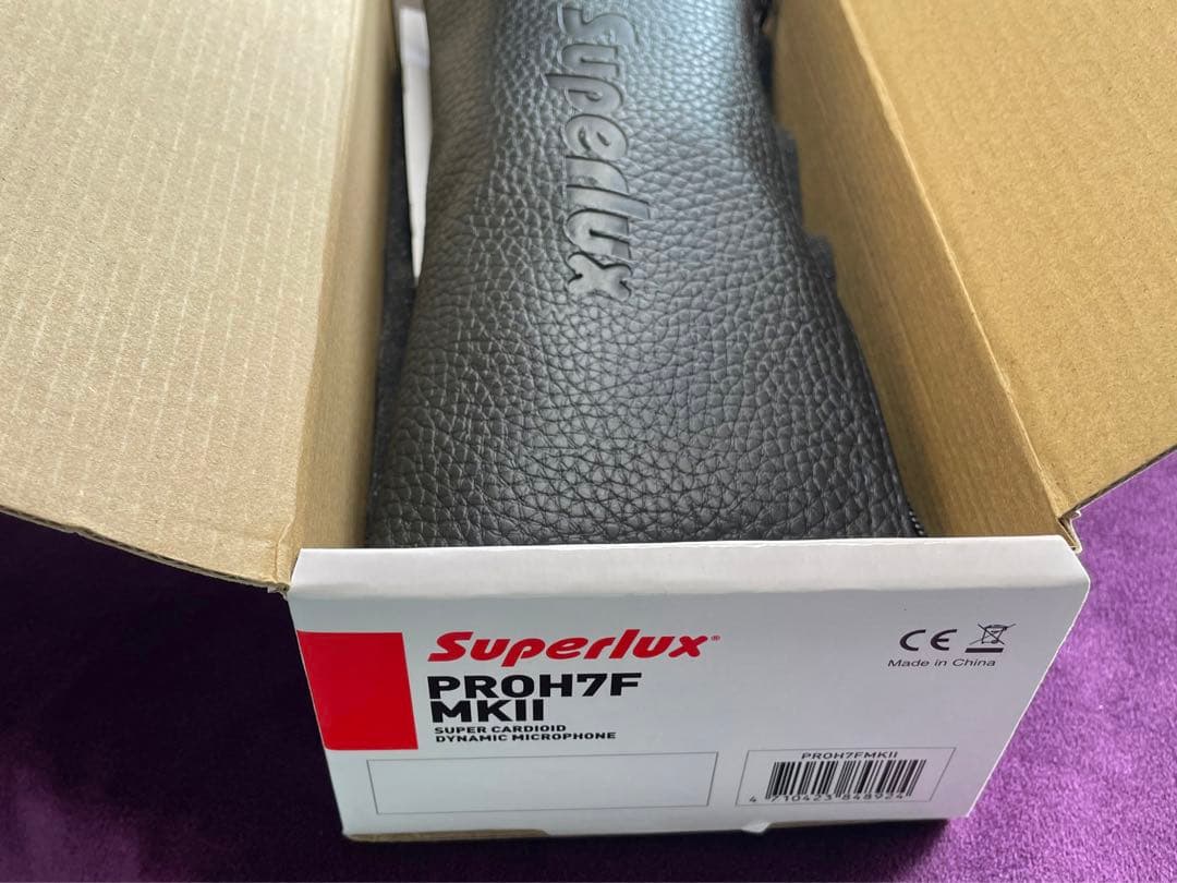 Superlux PROH7F MKII 未使用 ガイコツマイク ダイナミック