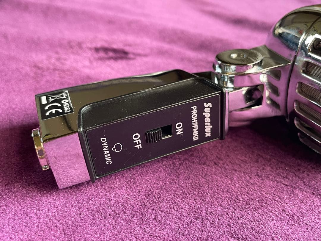 Superlux PROH7F MKII 未使用 ガイコツマイク ダイナミック