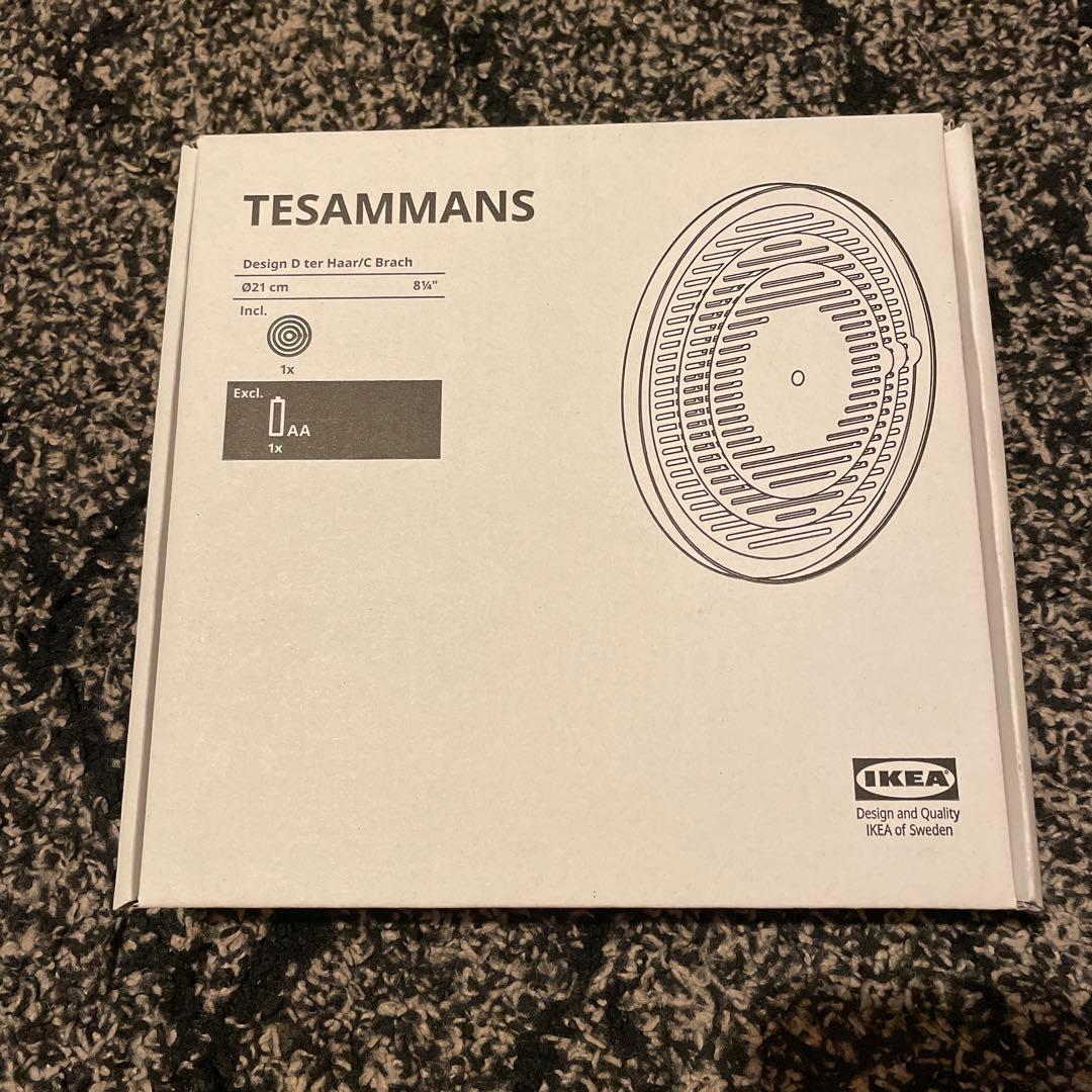 IKEA イケア TESAMMANS テサッマンス 掛け時計