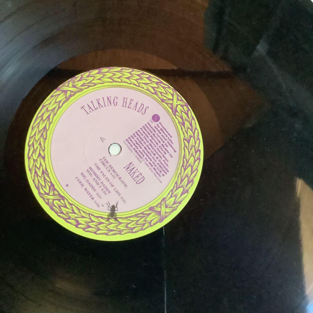 美品　TALKING HEADS Naked レコード