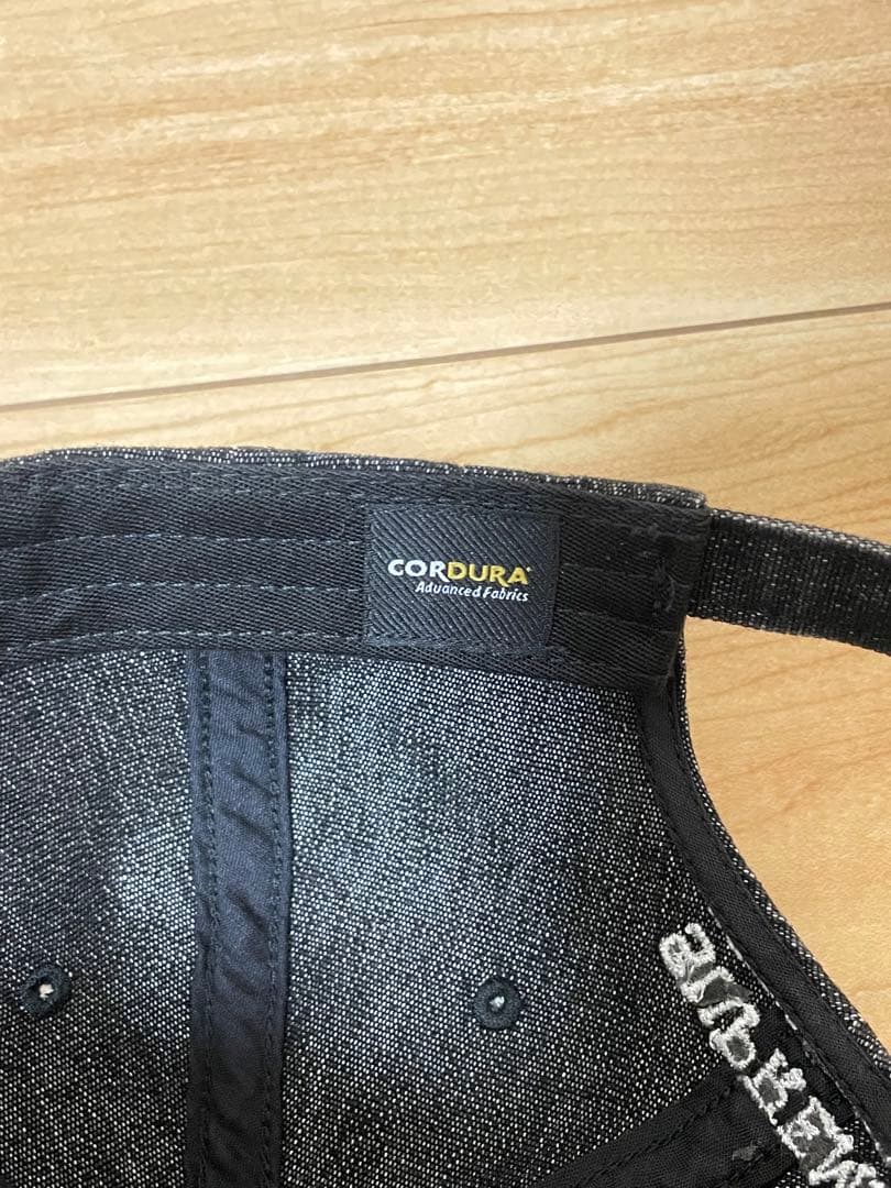 Supreme Cordura Denim S Logo 6-Panel 黒