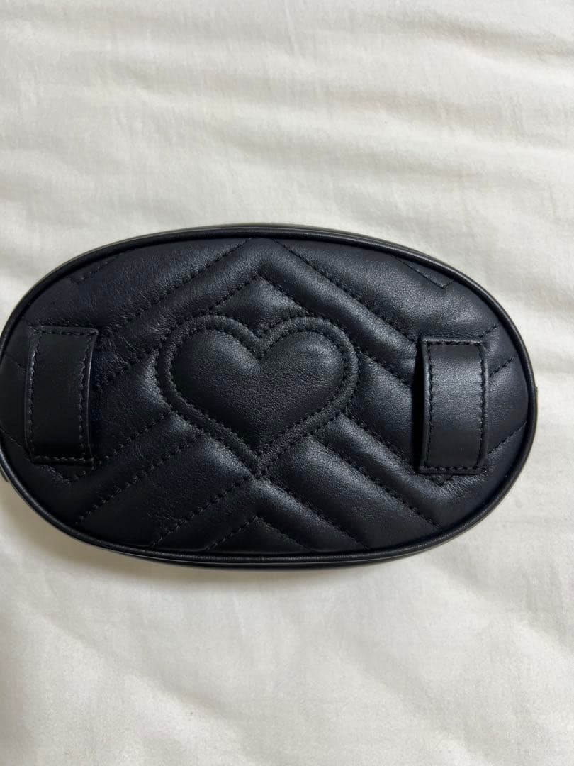 ★本日3/12限定値下げ★ 正規品　美品GUCCI GGマーモント　ベルトバッグ