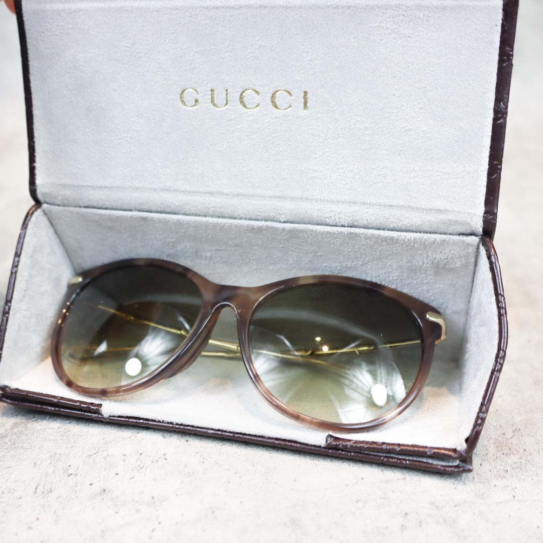 GUCCI サングラス ブラウン レディース アイウェア グッチ
