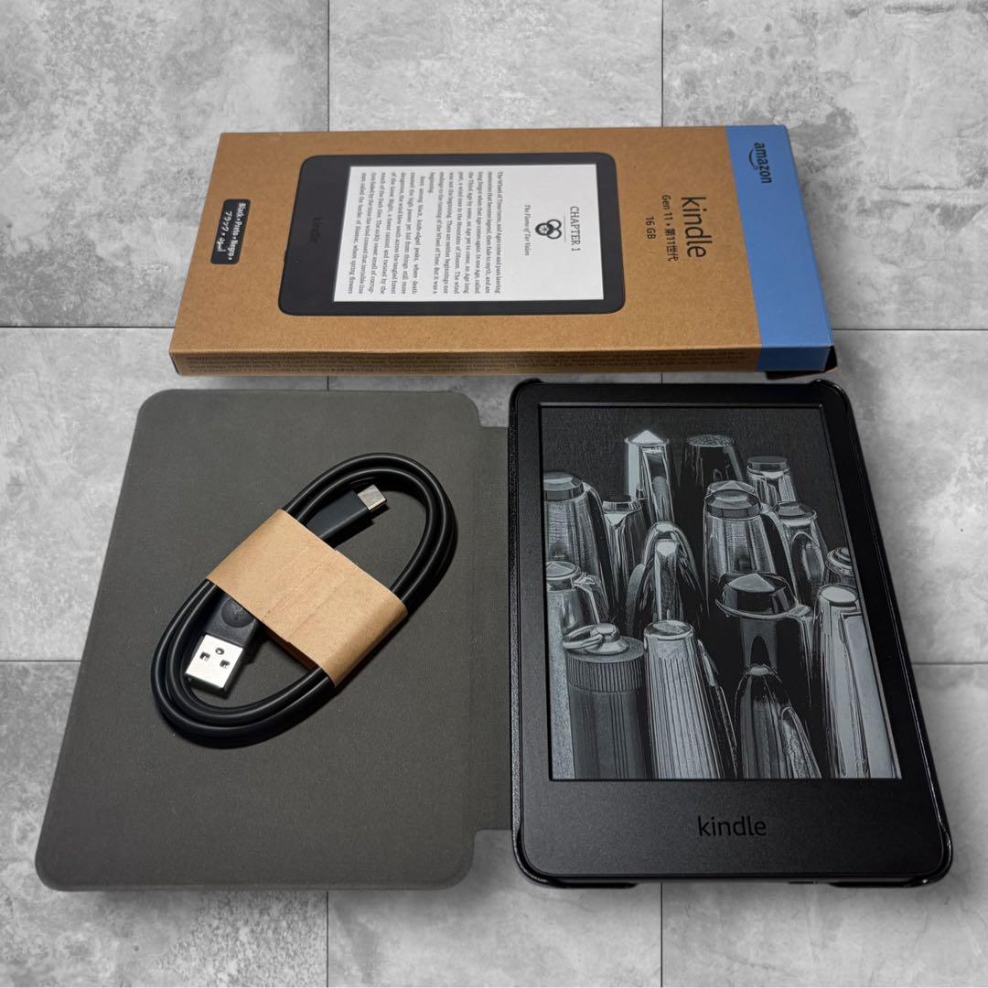 【専用】kindle　第11世代　2024　16GB　カバー付き　付属品有り