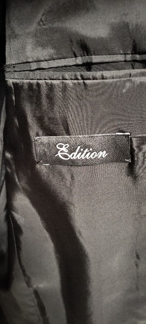 Edition Super120’s WOOL TWILL ワイドラペルブレザー